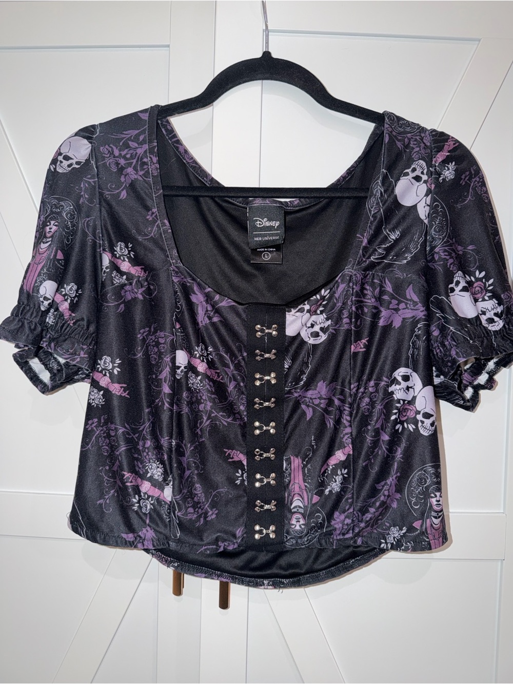 Her Universe Disney The Haunted Mansion Madame Leota Corset Top
